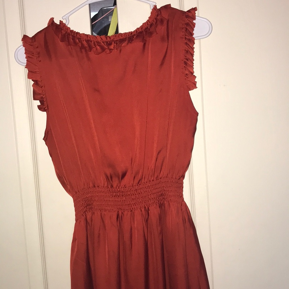 Theme Burnt Orange Dress - Picture 5 of 6